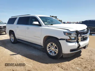 2015 Chevrolet Suburban LS with VIN 1GNSCHEC2FR295695, listed as a Copart auction lot 52395345 with 118,664 mi miles and Salvage title. Bid and sale history available at DreamBid. Image 4.