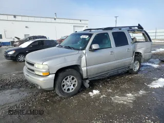 2004 Chevrolet Suburban Z71 with VIN 3GNFK16Z74G314849, listed as a Copart auction lot 46052385 with 200,673 mi miles and Salvage Title. Bid and sale history available at carsss.com. Image 1.