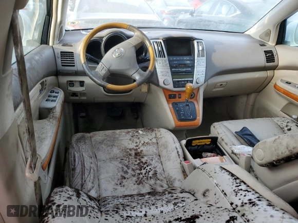 2004 Lexus RX 330 with VIN 2T2GA31U54C010447, listed as a Copart auction lot 74695864 with 0 mi miles and Salvage Title. Bid and sale history available at carsss.com. Image 8.
