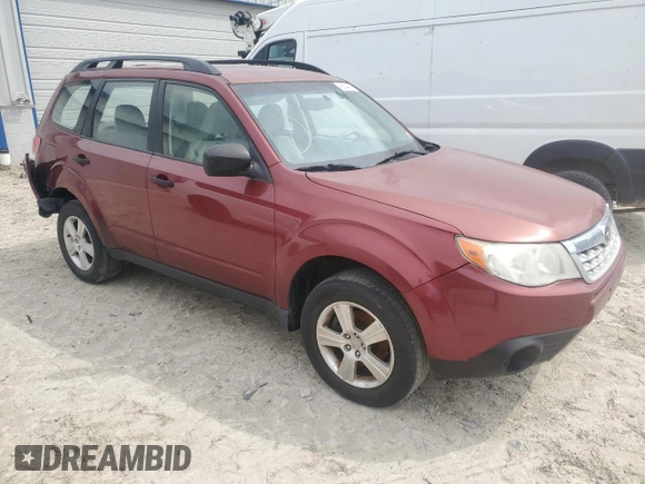 2012 Subaru Forester X with VIN JF2SHBBCXCH443266, listed as a Copart auction lot 48884465 with 187,064 mi miles and Clean Title. Bid and sale history available at DreamBid. Image 4.