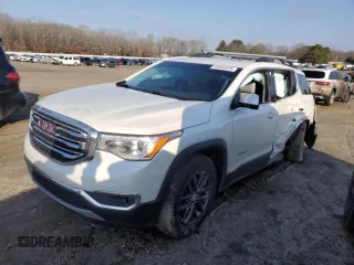 2017 GMC Acadia SLT with VIN 1GKKNMLA8HZ270983, listed as a Copart auction lot 45063435 with 145,208 mi miles and Salvage Title. Bid and sale history available at carsss.com. Image 1.