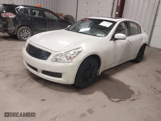2008 Infiniti G35 Sedan x with VIN JNKBV61F38M277177, listed as a IAAI auction lot 41477402 with 104,071 mi miles. Bid and sale history available at carsss.com. Image 2.