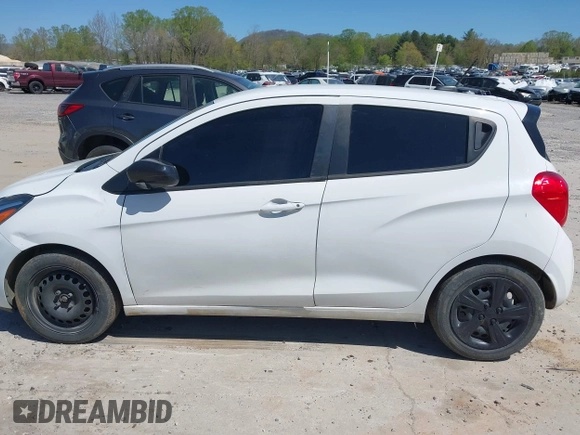 2020 Chevrolet Spark LS with VIN KL8CB6SA9LC427611, listed as a IAAI auction lot 42063543 with 86,676 mi miles. Bid and sale history available at carsss.com. Image 14.