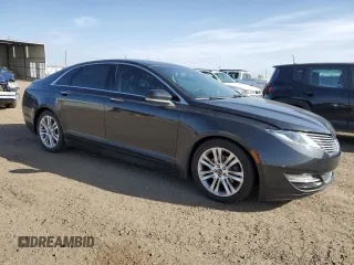 2014 Lincoln MKZ with VIN 3LN6L2J90ER820222, listed as a Copart auction lot 52455965 with 117,723 mi miles and Salvage Title. Bid and sale history available at carsss.com. Image 4.
