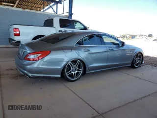 2012 Mercedes-Benz CLS 550 with VIN WDDLJ7DB1CA015156, listed as a Copart auction lot 55313485 with 174,362 mi miles and Salvage Title. Bid and sale history available at DreamBid. Image 3.
