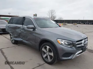 2017 Mercedes-Benz GLC with VIN WDC0G4JB4HF128182, listed as a IAAI auction lot 41803564 with 65,689 mi miles. Bid and sale history available at carsss.com. Image 1.
