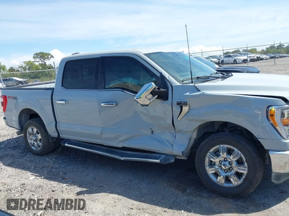 2023 Ford F-150 XL with VIN 1FTFW1E80PFB58830, listed as a IAAI auction lot 41823584 with 35,536 mi miles. Bid and sale history available at carsss.com. Image 13.