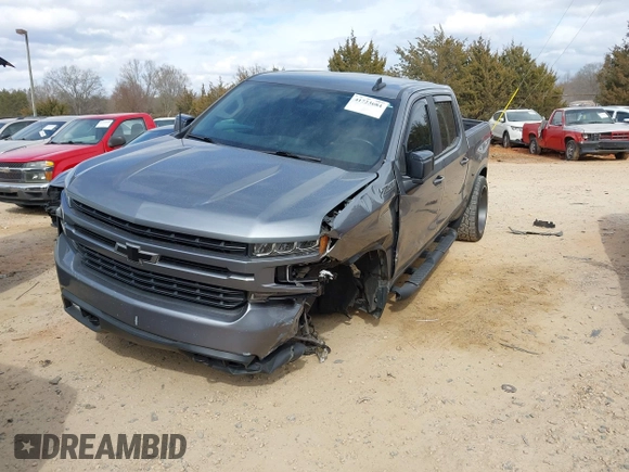 2021 Chevrolet Silverado 1500 RST with VIN 1GCUYEED8MZ430721, listed as a IAAI auction lot 41723684 with 58,266 mi miles. Bid and sale history available at carsss.com. Image 17.