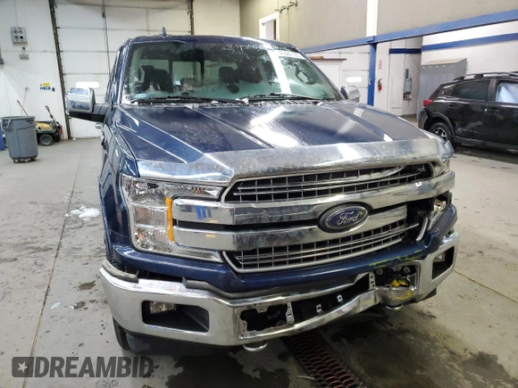 2020 Ford F-150 XL with VIN 1FTFX1E5XLKE65264, listed as a Copart auction lot 45580185 with 9,889 mi miles and Salvage Title. Bid and sale history available at carsss.com. Image 5.