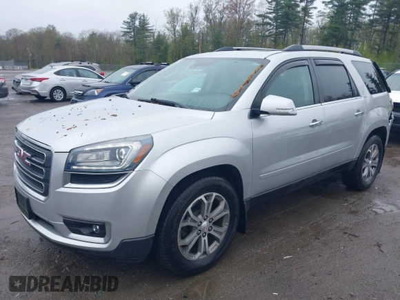 2015 GMC Acadia SLT with VIN 1GKKVRKD6FJ382279, listed as a IAAI auction lot 42165910 with 113,952 mi miles. Bid and sale history available at carsss.com. Image 18.