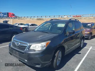 2014 Subaru Forester 2.5i Premium with VIN JF2SJAEC5EH473790, listed as a IAAI auction lot 41446023 with 1 mi miles. Bid and sale history available at carsss.com. Image 2.