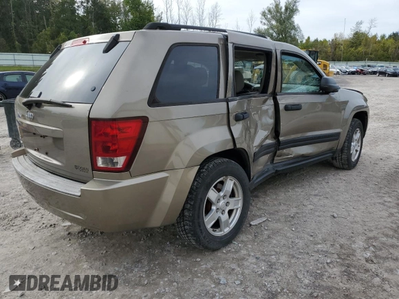 2006 Jeep Grand Cherokee Laredo with VIN 1J4GR48K16C112048, listed as a Copart auction lot 72832364 with 27,573 mi miles and Salvage Title. Bid and sale history available at carsss.com. Image 3.