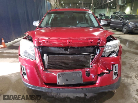 2015 GMC Terrain SLT with VIN 2GKALTEK6F6282849, listed as a Copart auction lot 46996305 with 83,216 mi miles and Salvage title. Bid and sale history available at DreamBid. Image 5.
