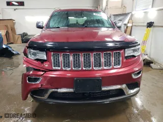 2014 Jeep Grand Cherokee Summit with VIN 1C4RJFJG4EC444040, listed as a Copart auction lot 46813565 with 236,655 mi miles and Salvage Title. Bid and sale history available at carsss.com. Image 5.