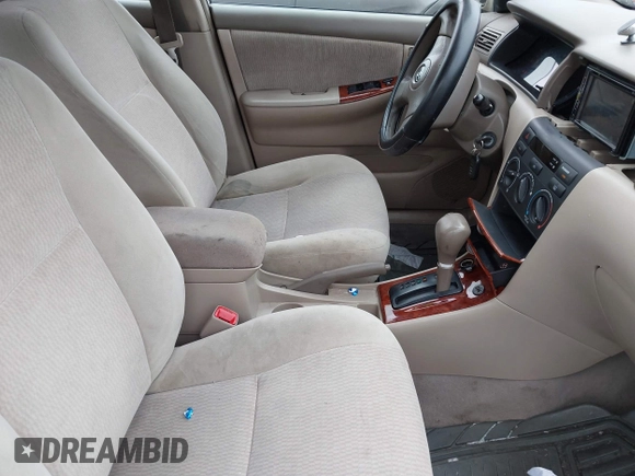 2007 Toyota Corolla CE with VIN 2T1BR30E97C765882, listed as a IAAI auction lot 41561370 with 182,309 mi miles and . Bid and sale history available at DreamBid. Image 5.