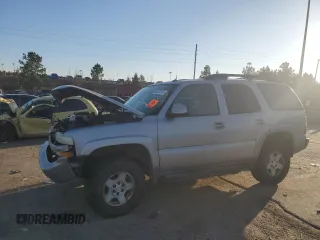 2005 Chevrolet Tahoe LT с VIN 1GNEK13T85R118237, выставлен на аукционе Copart как лот 83447754 с пробегом Не указан миль и Списание • Salvage title. История ставок и продаж доступна на DreamBid. Изображение 1.