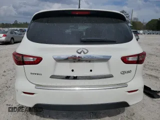 2015 Infiniti QX60 with VIN 5N1AL0MM3FC512041, listed as a Copart auction lot 51997155 with 117,620 mi miles and Salvage Title. Bid and sale history available at DreamBid. Image 6.