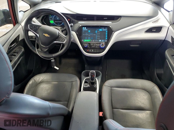 2017 Chevrolet Bolt EV Premier with VIN 1G1FX6S01H4166210, listed as a Copart auction lot 60314705 with 42,703 mi miles and Non repairable. Bid and sale history available at DreamBid. Image 8.