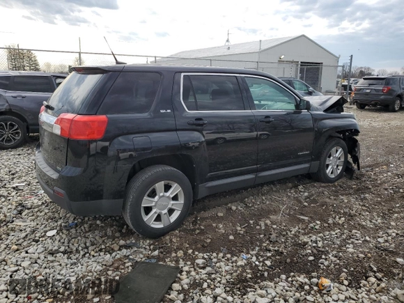 2012 GMC Terrain SLE-1 with VIN 2GKALMEK5C6168195, listed as a Copart auction lot 50909545 with 135,730 mi miles and Salvage Title. Bid and sale history available at carsss.com. Image 3.