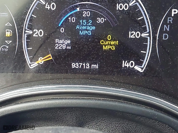 2018 Jeep Grand Cherokee Laredo E with VIN 1C4RJFAG9JC504596, listed as a IAAI auction lot 41595149 with 93,713 mi miles. Bid and sale history available at carsss.com. Image 15.