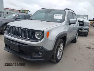 2018 Jeep Renegade Latitude with VIN ZACCJABB4JPJ30676, listed as a IAAI auction lot 42021693 with 55,135 mi miles and . Bid and sale history available at carsss.com. Image 17.