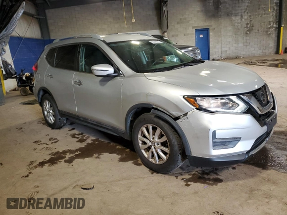 2017 Nissan Rogue SL with VIN 5N1AT2MV7HC859301, listed as a Copart auction lot 59146305 with 92,531 mi miles and Salvage title. Bid and sale history available at DreamBid. Image 4.