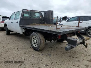 2012 Chevrolet Silverado 3500HD Work Truck with VIN 1GC4KZCG3CF121048, listed as a Copart auction lot 74835864 with 0 mi miles and Salvage Title. Bid and sale history available at carsss.com. Image 2.