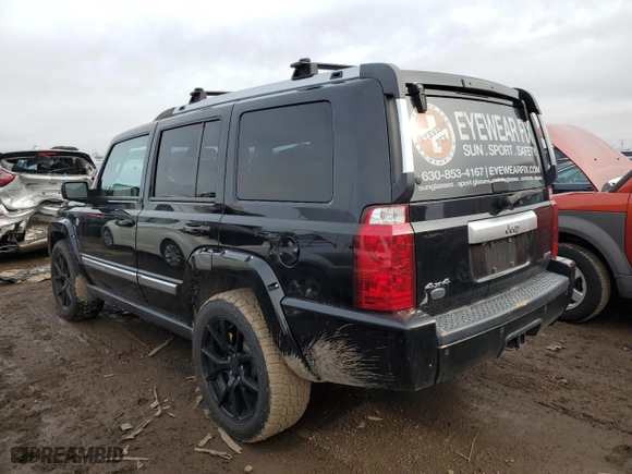 2007 Jeep Commander Overland with VIN 1J8HG68287C657766, listed as a Copart auction lot 49695195 with 153,561 mi miles and Salvage Title. Bid and sale history available at carsss.com. Image 2.