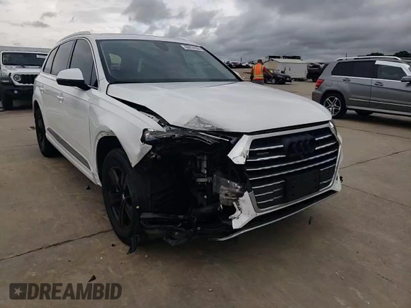 2019 Audi Q7 Premium Plus with VIN WA1LHAF73KD035542, listed as a Copart auction lot 60474105 with 75,950 mi miles and Salvage title. Bid and sale history available at DreamBid. Image 15.