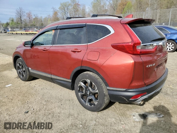2017 Honda CR-V Touring with VIN 2HKRW2H90HH674264, listed as a Copart auction lot 51176835 with 84,983 mi miles and Salvage Title. Bid and sale history available at carsss.com. Image 2.
