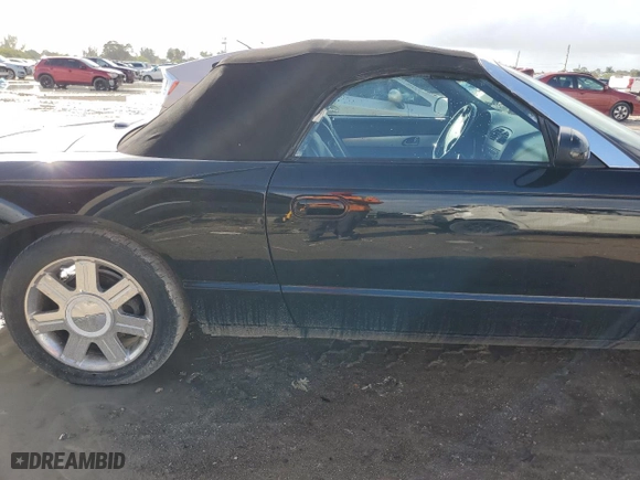 2005 Ford Thunderbird Deluxe with VIN 1FAHP60A65Y108129, listed as a Copart auction lot 75660894 with 0 mi miles and Salvage Title. Bid and sale history available at carsss.com. Image 10.