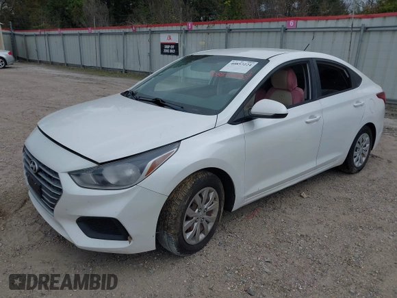 2019 Hyundai Accent SE with VIN 3KPC24A33KE045001, listed as a IAAI auction lot 40857224 with Not Provided miles and . Bid and sale history available at carsss.com. Image 16.
