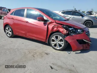 2013 Hyundai Elantra GT with VIN KMHD35LE7DU135564, listed as a Copart auction lot 75720144 with 99,742 mi miles and Salvage Title. Bid and sale history available at carsss.com. Image 4.