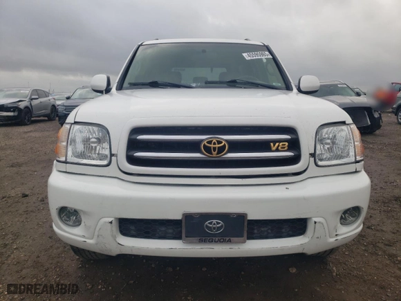 2001 Toyota Sequoia Limited with VIN 5TDBT48AX1S021800, listed as a Copart auction lot 45595965 with 238,461 mi miles and Clean Title. Bid and sale history available at carsss.com. Image 5.