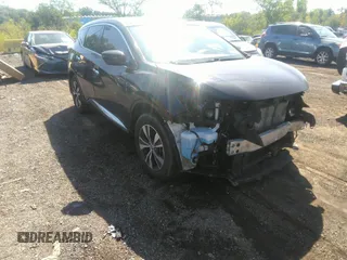 2020 Nissan Murano S with VIN 5N1AZ2AS7LN104980, listed as a IAAI auction lot 40057901 with 41,244 mi miles and . Bid and sale history available at carsss.com. Image 1.