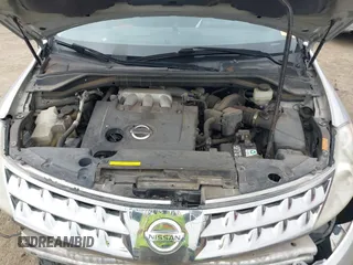 2007 Nissan Murano SL with VIN JN8AZ08W47W650593, listed as a IAAI auction lot 41778280 with 171,586 mi miles and . Bid and sale history available at DreamBid. Image 10.