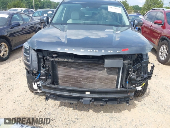 2022 Kia Telluride SX with VIN 5XYP54HC2NG266272, listed as a IAAI auction lot 42499725 with 46,577 mi miles and . Bid and sale history available at DreamBid. Image 17.