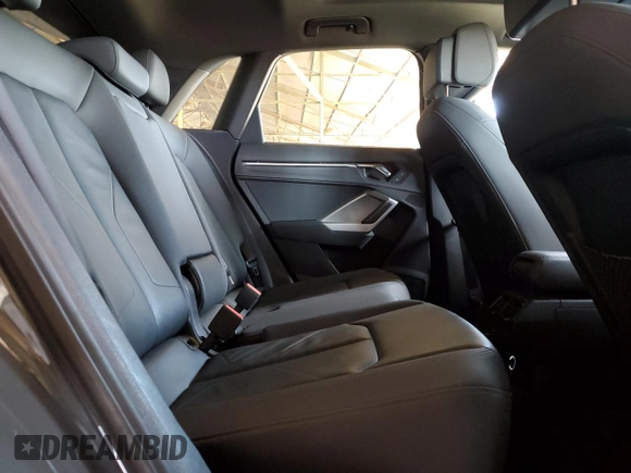 2020 Audi Q3 Premium with VIN WA1AECF34L1034797, listed as a Copart auction lot 51096385 with 74,192 mi miles and Salvage title. Bid and sale history available at DreamBid. Image 10.