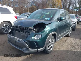 2014 FIAT 500L Trekking with VIN ZFBCFADH2EZ023383, listed as a IAAI auction lot 40838506 with 60,489 mi miles and . Bid and sale history available at DreamBid. Image 6.