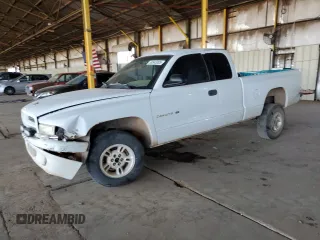1998 Dodge Dakota SLT with VIN 1B7GL22X1WS652280, listed as a Copart auction lot 50545805 with 0 mi miles and Salvage Title. Bid and sale history available at carsss.com. Image 1.