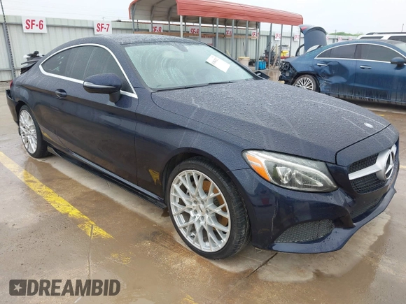 2017 Mercedes-Benz C 300 with VIN WDDWJ4JB2HF515353, listed as a IAAI auction lot 41884252 with 123,661 mi miles and . Bid and sale history available at DreamBid. Image 1.