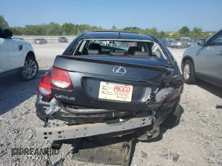 2008 Lexus GS 350 with VIN JTHBE96S780030744, listed as a Copart auction lot 66093134 with 0 mi miles and Salvage Title. Bid and sale history available at carsss.com. Image 6.