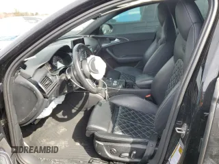 2018 Audi S6 Premium Plus with VIN WAUFFAFC1JN036698, listed as a Copart auction lot 47307695 with 73,371 mi miles and Salvage Title. Bid and sale history available at carsss.com. Image 7.