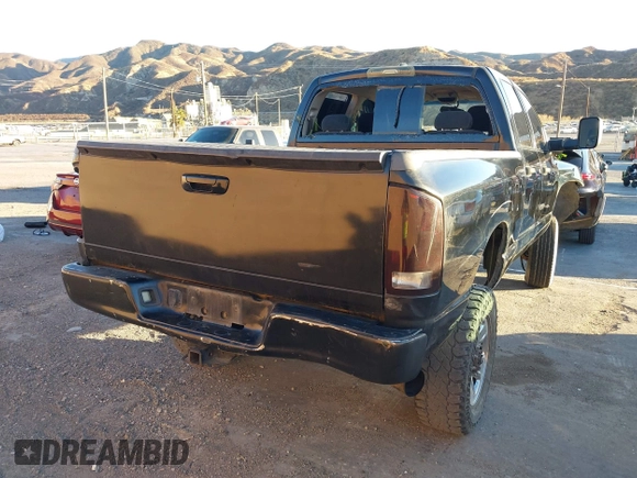 2005 Dodge 2500 SLT with VIN 3D7KS28C15G805401, listed as a IAAI auction lot 41406490 with 222,717 mi miles and . Bid and sale history available at DreamBid. Image 4.