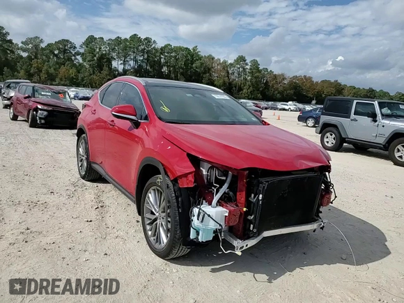 2023 Lexus NX with VIN 2T2HGCEZ6PC029652, listed as a Copart auction lot 75674103 with 6,331 mi miles. Bid and sale history available at carsss.com. Image 10.