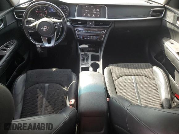 2019 Kia Optima LX with VIN 5XXGT4L35KG295696, listed as a Copart auction lot 49212205 with 78,295 mi miles and Salvage Title. Bid and sale history available at carsss.com. Image 8.