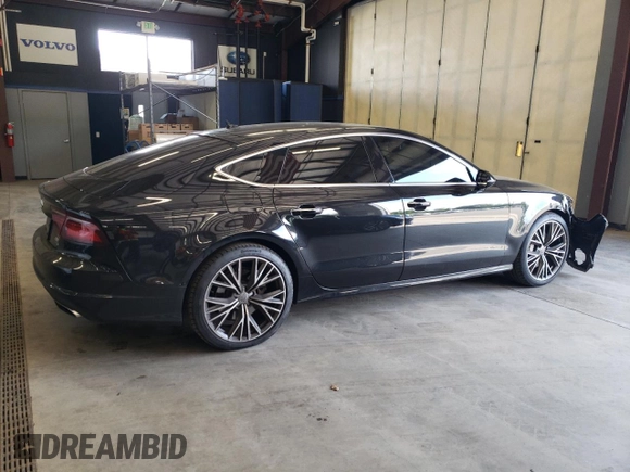 2016 Audi A7 3.0 Premium Plus with VIN WAUWGAFC5GN064672, listed as a Copart auction lot 71574044 with 64,927 mi miles and Salvage Title. Bid and sale history available at carsss.com. Image 3.