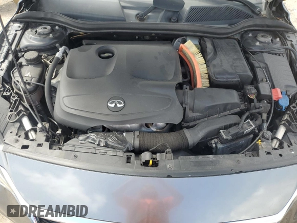2018 Infiniti QX30 Premium with VIN SJKCH5CR5JA045165, listed as a Copart auction lot 70589234 with 85,595 mi miles and Non Repairable. Bid and sale history available at carsss.com. Image 12.