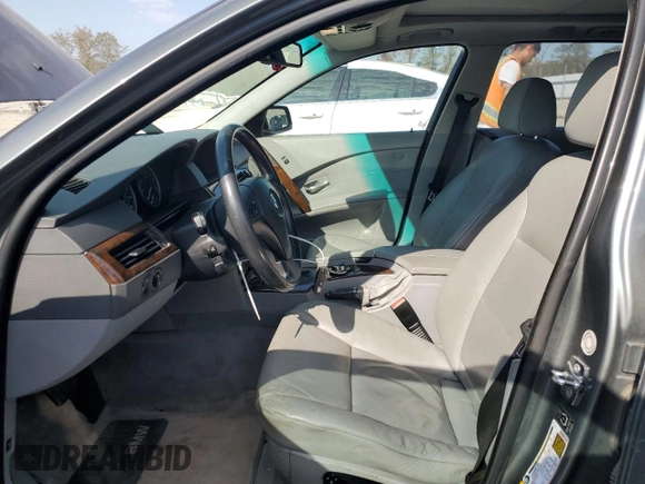 2006 BMW 5 Series 530xi with VIN WBANN73566CN02216, listed as a Copart auction lot 77526964 with 152,508 mi miles and Non Repairable. Bid and sale history available at carsss.com. Image 7.