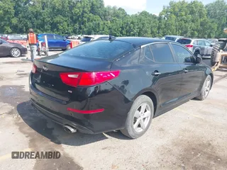 2015 Kia Optima LX with VIN 5XXGM4A75FG392731, listed as a IAAI auction lot 42792228 with 153,081 mi miles and . Bid and sale history available at DreamBid. Image 4.